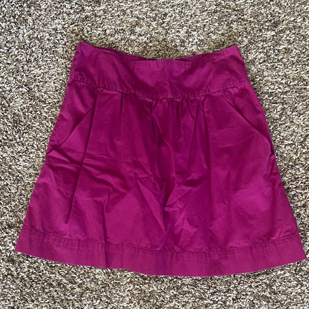☀️💗Old Navy Magenta Asymmetrical Skirt